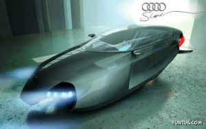 Audi Shark - The Flying Car Of Future